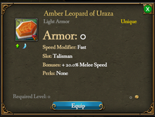 Amber Leopard of Uraza