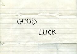 GOOD LUCK