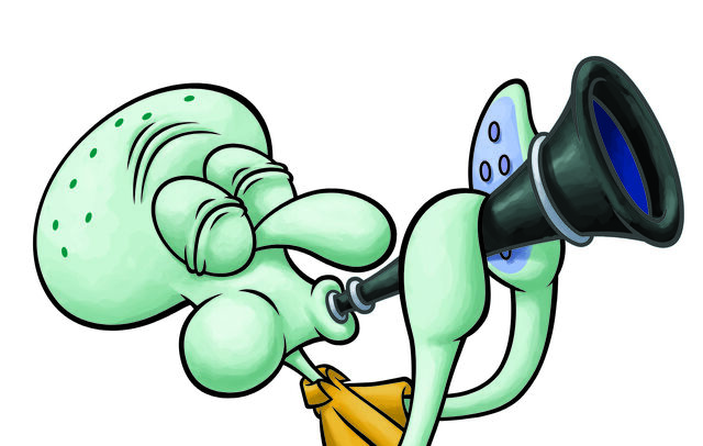 File:SpongeBob SquarePants Squidward Tentacles the Octopus Clarry the Clarinet Nickelodeon.jpg