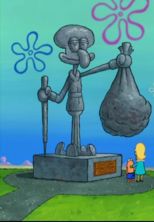 Squilliam Fancyson's Statue Encyclopedia SpongeBobia FANDOM powered
