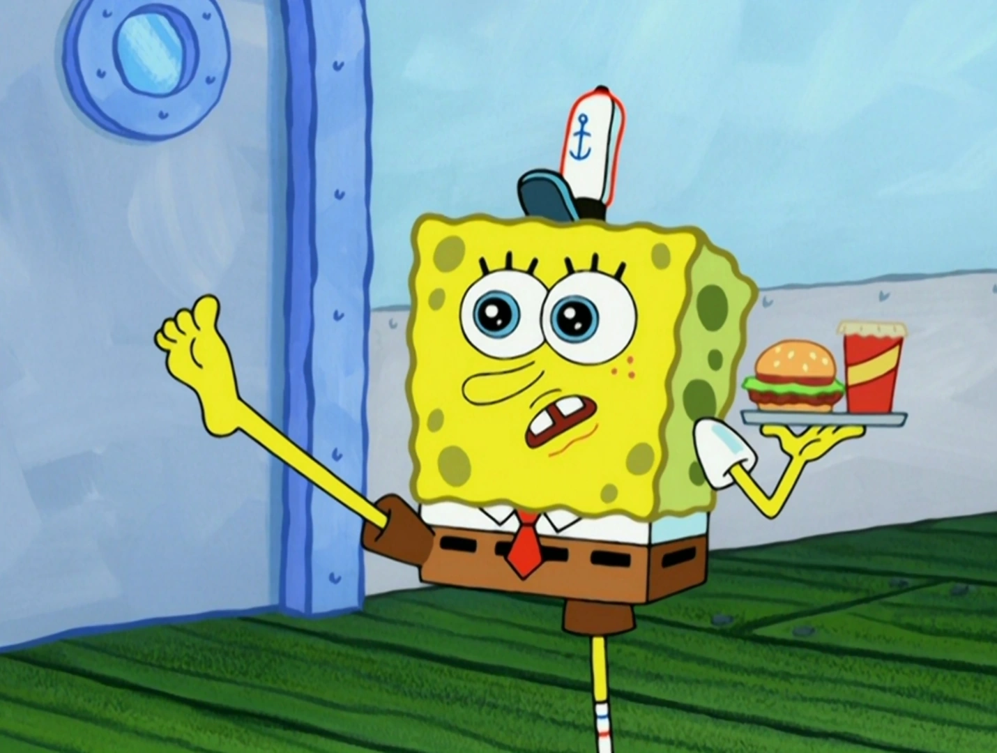 Image SpongeBob barefoot in Gullible Pants.png Encyclopedia