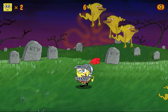 File:Ghost Slayer SpongeBob running.png