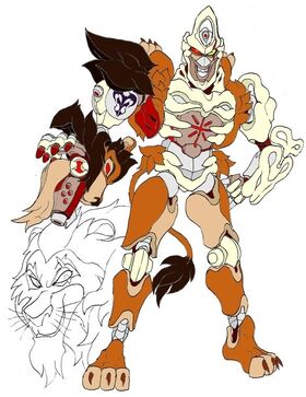 Simba and scar transformed by tyrranux-d4e14cd