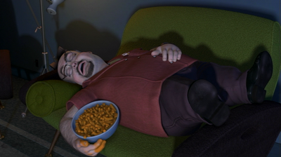 Al McWhiggin Sleeping