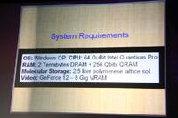 SporeJokeRequirements
