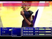 Límite al máximo en el menú de batalla en Final Fantasy VII.jpg