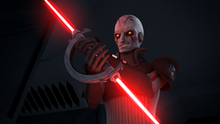 The Inquisitors lightsaber