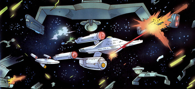 File:USS Federation vs Klingons.jpg