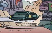 Romulan hovercar-aft view