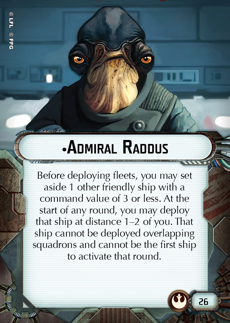 Image result for star wars armada raddus