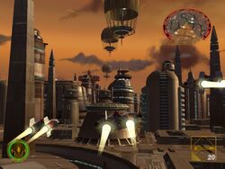 Raid on Bespin power gnerators