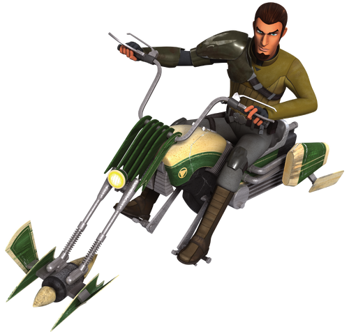 File:Kanan Speeder Bike Fathead.png