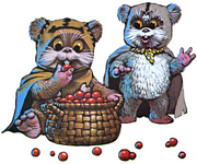 Collecting berries