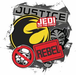Rebel stickers