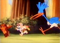 Three Lessons bird creature