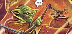 Yoda with probe arm