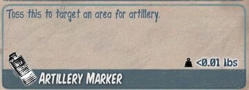 Artillery Marker