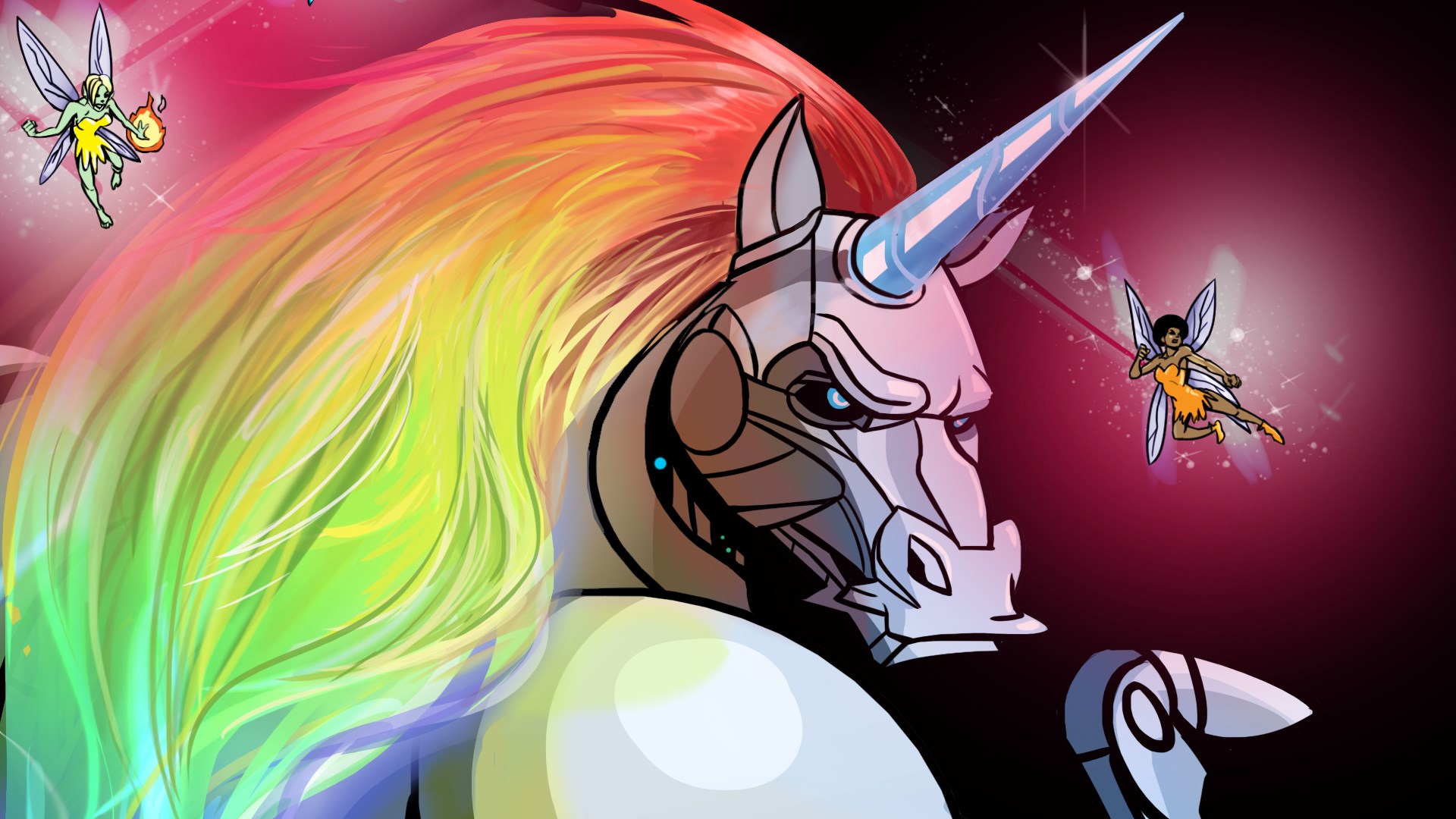 Robot Unicorn Attack Forever