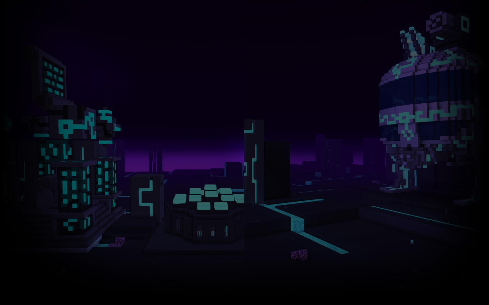 Image - Trove Background Neon City.jpg | Steam Trading ...