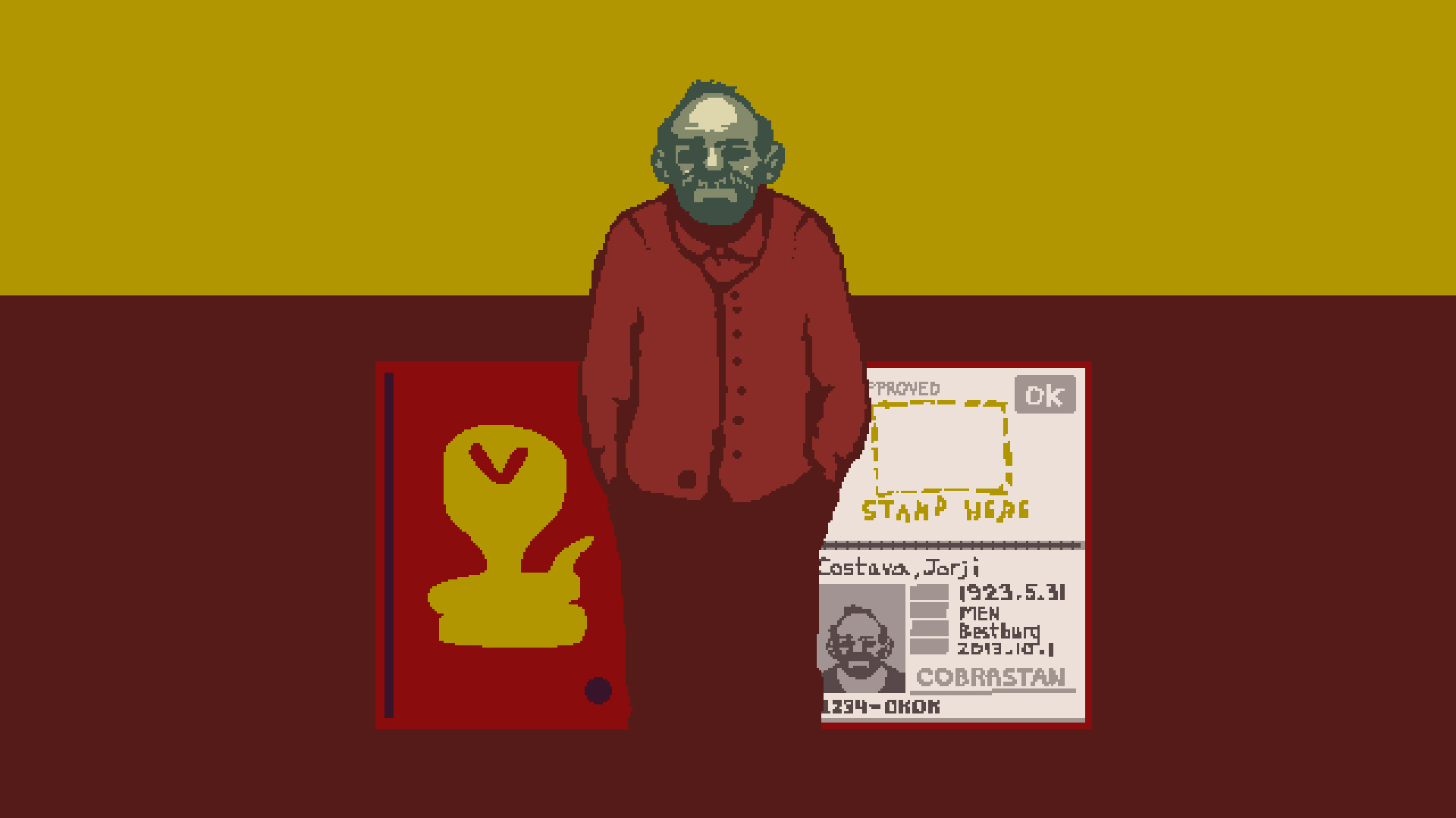 Image Papers Please Artwork 5.jpg Steam Trading Cards Wiki FANDOM
