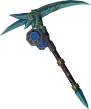 Sky Blue Opal pickaxe