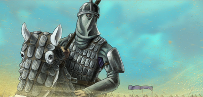 Sassanid knight