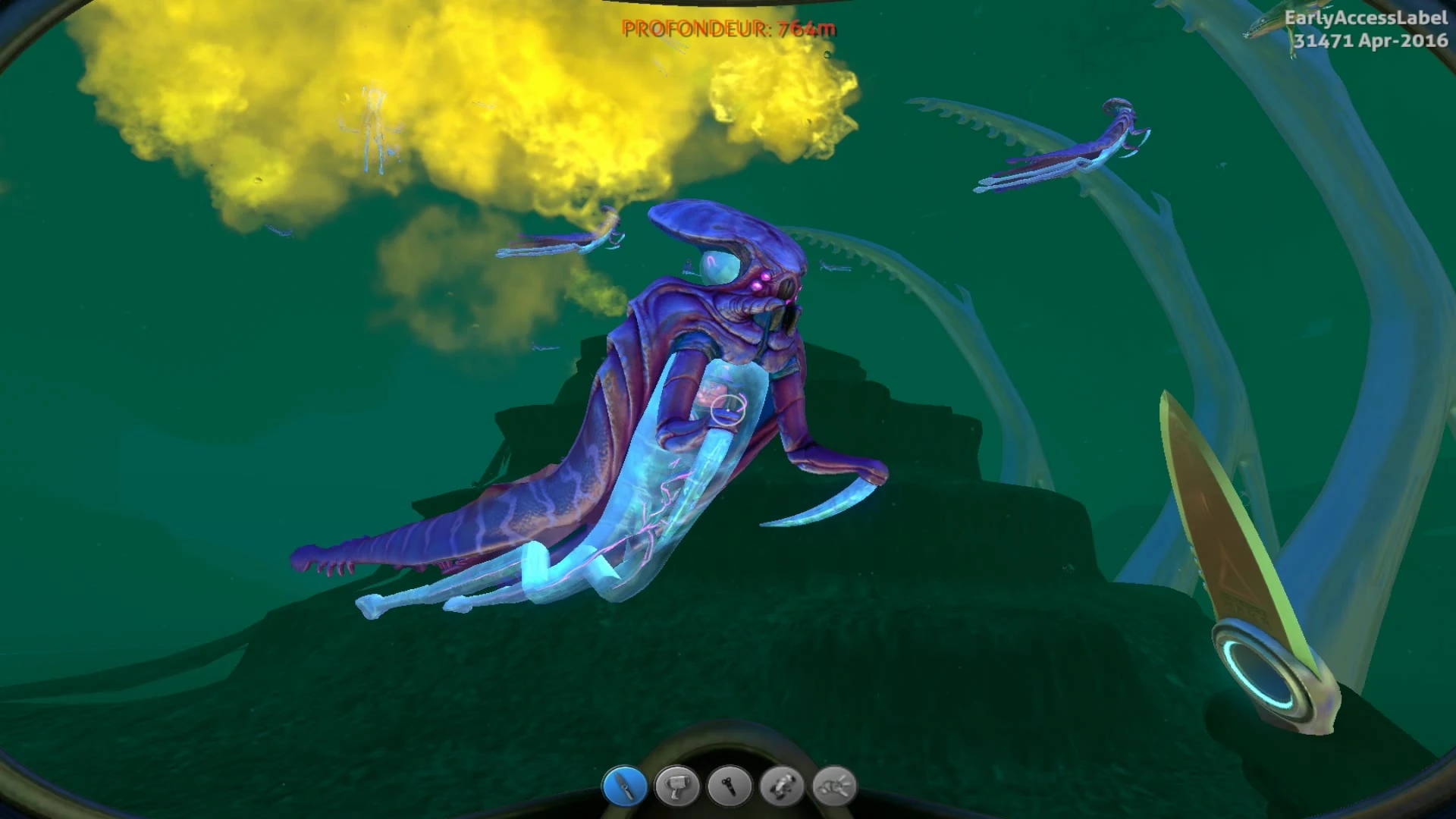 Где обитают жнецы subnautica карта