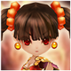 Kung Fu Menina Icon (Fogo)