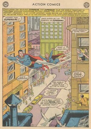 Supergirl on Tour