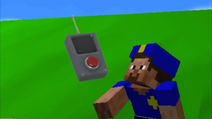Steve as a police