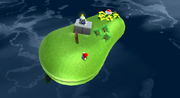 Galassia Uovo (Pianeta fagiolo) Screenshot - Super Mario Galaxy
