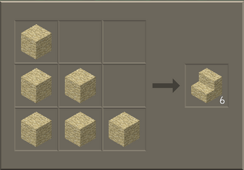 Sandstone Stairs craft
