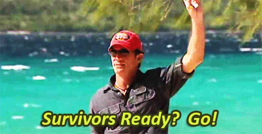 Resultado de imagem para challenge survivor gif