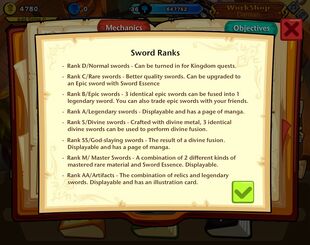 Sword Ranks