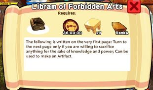 Libram of Forbidden Arts Text