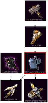 ResearchTree Dark paladin hammer