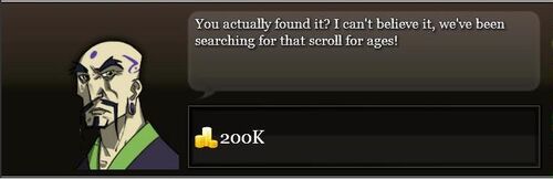 Lost scroll results