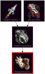 ResearchTree Stalagmite gloves