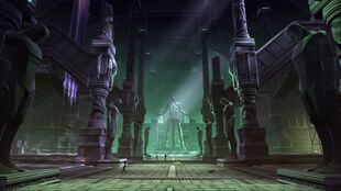 Dark temple