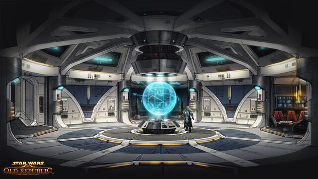 Bestand:Corellian Defender-class Light Corvette van binnen.jpg
