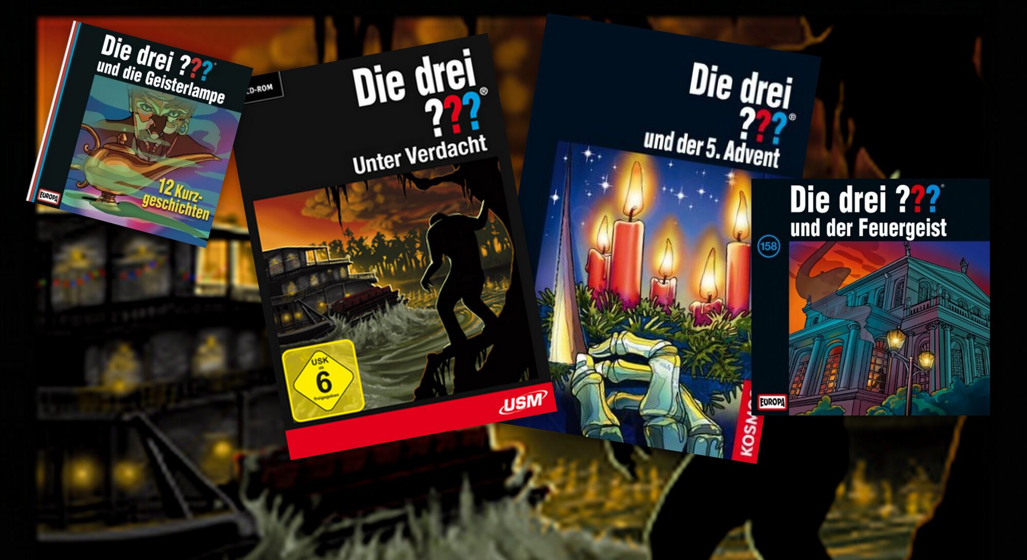 Die Drei ??? (Fragezeichen) Folgen 130 (3 CD Box 110) im Set Deutsche Originalware [30 CDs