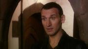 Ninth Doctor speaks to Stuart and Sarah