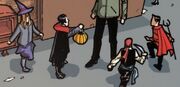 Trick or treaters