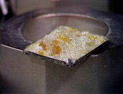 Anti-matter minerals
