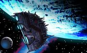 Krulius' spaceship