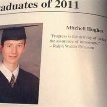 Mitch's Yearbook Photo