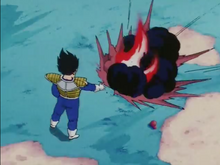Vegeta kills Guldo