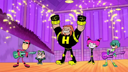 H.I.V.E. victory danc