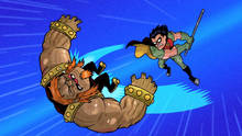 Serious Robin defeats Mammoth