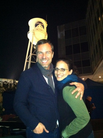 File:Teen Wolf Behind the Scenes JR Bourne with producer at Paramount.png